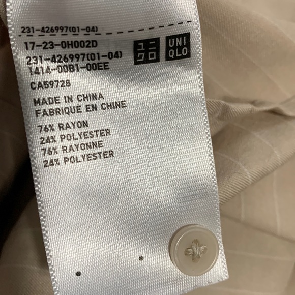 ☀️Weekend SALE☀️ 🇯🇵Uniqlo stripe shirt -XS-$20 - Picture 7 of 7
